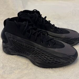 Anthony Edwards Black Basketball Sneakers
